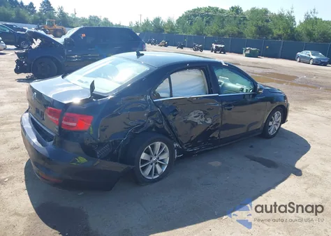 2015 Volkswagen Jetta 1.8T Se z USA, uszkodzony, nr VIN 3VWD17AJ6FM236606